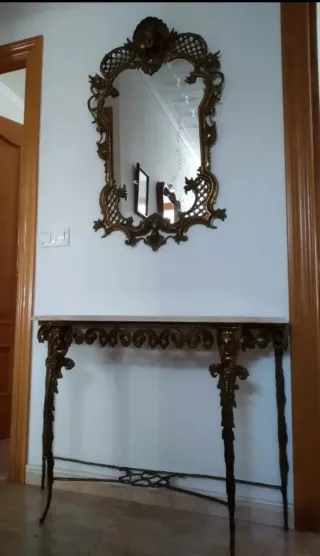 Entradita Portuguesa Bronce y Mármol