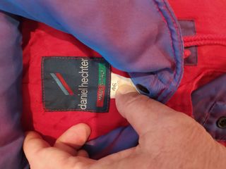 Tuta sci donna Daniel Hechter rossa