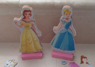 Figuras Disney Princesas Belle y Cenicienta