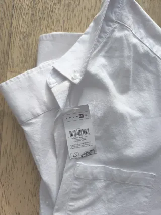 Camisa de algodón grueso para hombre XXL