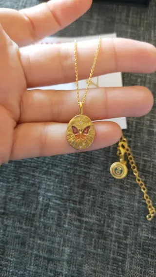 Conjunto collar y pendientes Singularu