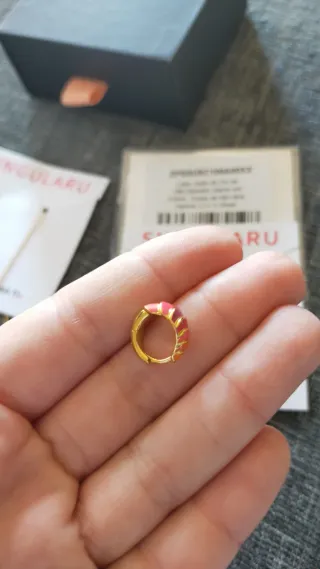 Conjunto collar y pendientes Singularu