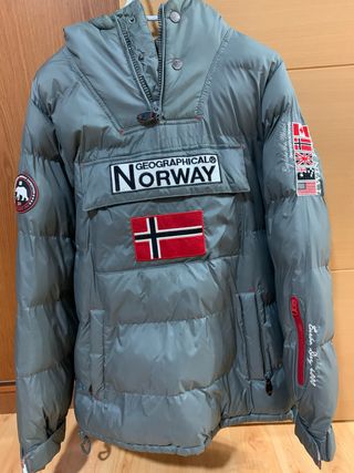 Anorak juvenil Geographical Norway gris