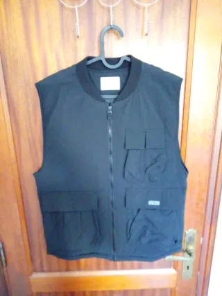 Chaleco negro talla 14-15