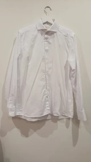 Chaqueta de traje azul talla 48.