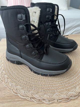 Botas impermeables negras talla 37