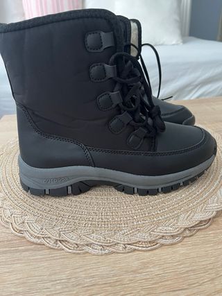 Botas impermeables negras talla 37