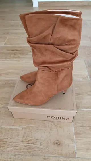 Botas Corina Marrones Talla 36 Nuevas