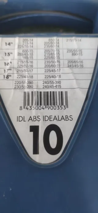 Cadenas de nieve para coche (varias medidas)