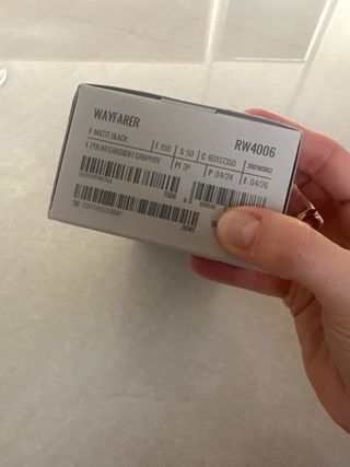 Gafas Rayban Meta Wayfarer G1