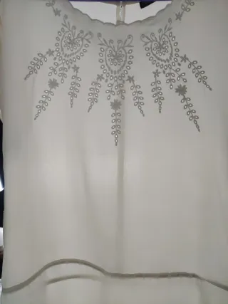 Blusa Massimo Dutti semitransparente