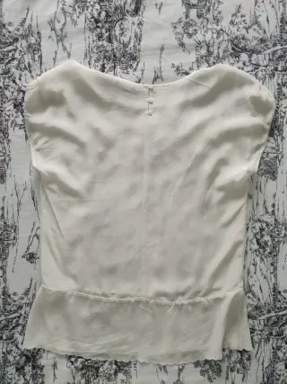 Blusa Massimo Dutti semitransparente