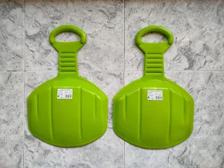 Pack 2 Trineos Pala Nieve Verdes