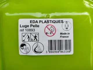 Pack 2 Trineos Pala Nieve Verdes