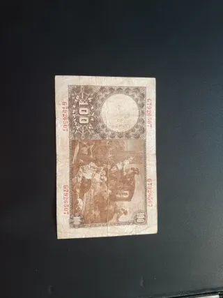 BILLETE DE 100 PESETAS DE 1948