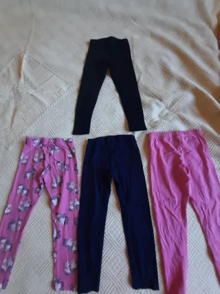 Leggings bambina 3+1,taglia 5 anni