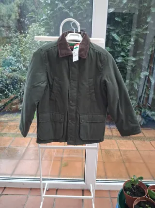 Parka Verde Militar Benetton