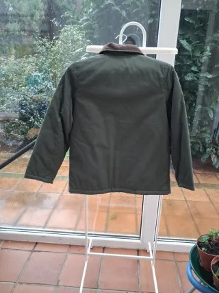 Parka Verde Militar Benetton