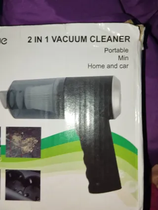 Aspirador Coche 2 en 1 Portátil