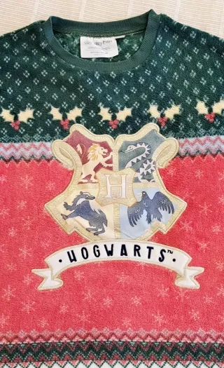 Pijama Polar Harry Potter y Zapatillas 36-37