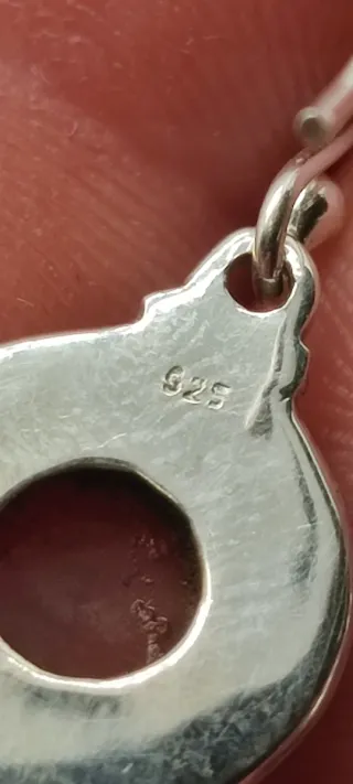 Pendientes de Plata y Ágata Cornalina