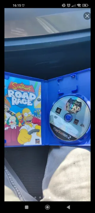 PS2 Simpsons Road Rage PAL Español