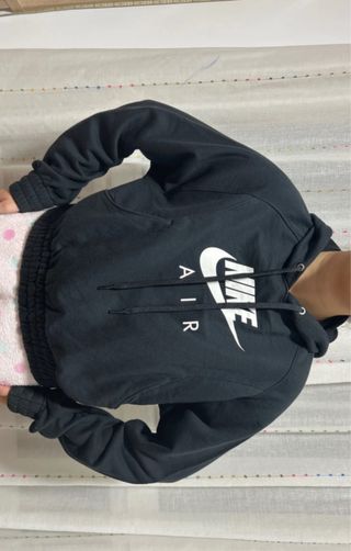 Sudadera Nike Air Mujer Negra
