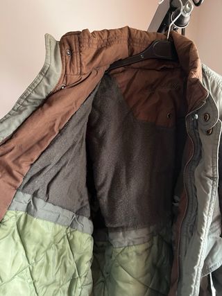 Chaqueta invierno verde M-L