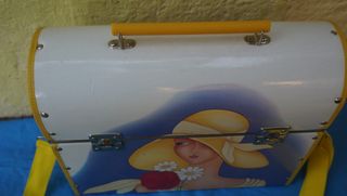 Bolso Maletín Vintage Baganda 35x29x12.5 cm