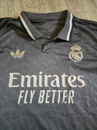 Camiseta Real Madrid Adidas Gris