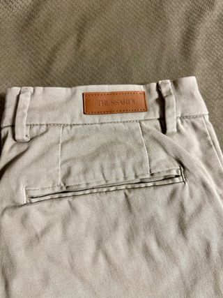 Pantaloni Trussardi Uomo Beige
