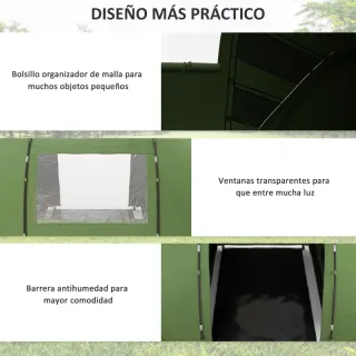Tienda de Campaña Familiar para 4-6 Personas