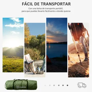 Tienda de Campaña Familiar para 4-6 Personas