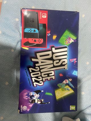 Caja Vacía Nintendo Switch Just Dance 2022