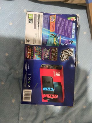 Caja Vacía Nintendo Switch Just Dance 2022
