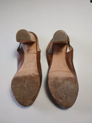 Tacones Fornarina Vintage Marrones Talla 38