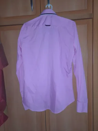 Camisa CAMICIACAFE Rosa y Negra