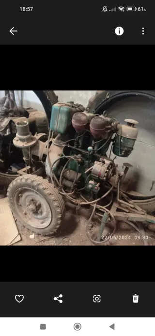 Motor riego Campeón 2 pistones 30 CV Diesel