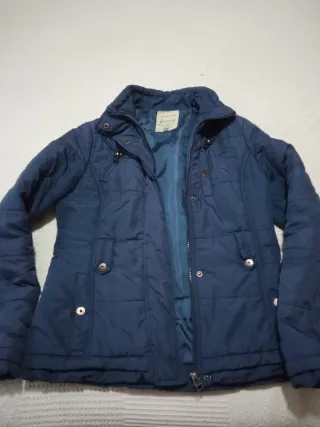 Chaqueta Stradivarius azul mujer