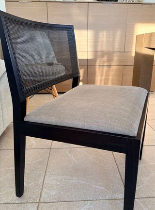 Mesa extensible y 4 sillas