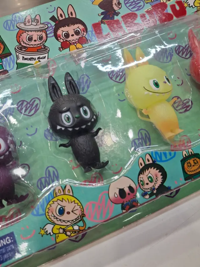 Pack 6 Figuras Labubu