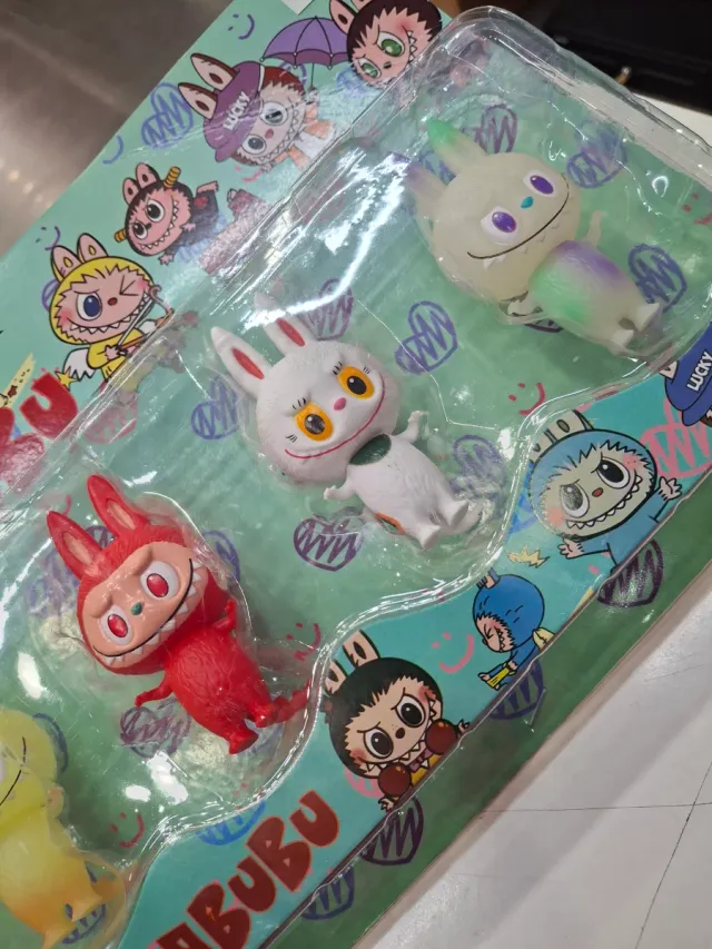 Pack 6 Figuras Labubu