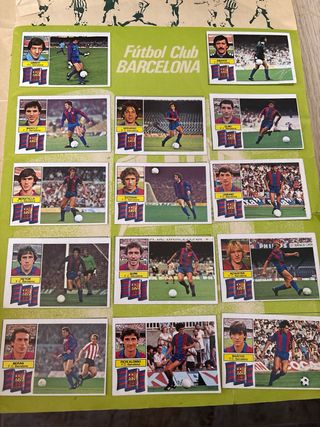 Álbum Liga 82-83 Colección Cromos