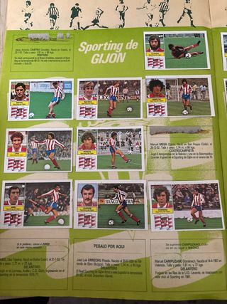 Álbum Liga 82-83 Colección Cromos