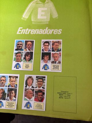Álbum Liga 82-83 Colección Cromos