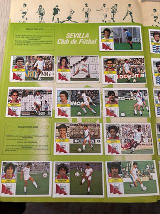 Álbum Liga 82-83 Colección Cromos