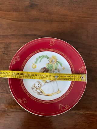 Piattino Thun Natale Ceramica