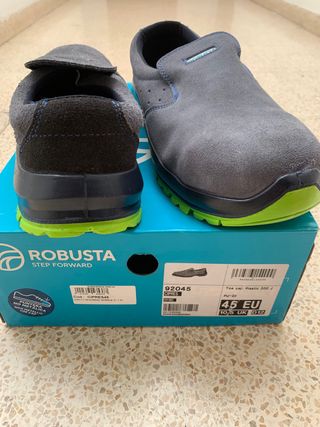 Zapato seguridad robusta 45