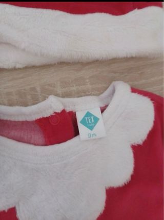 Disfraz Papá Noel bebé con gorro