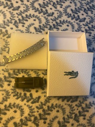 Pulsera Lacoste Plata